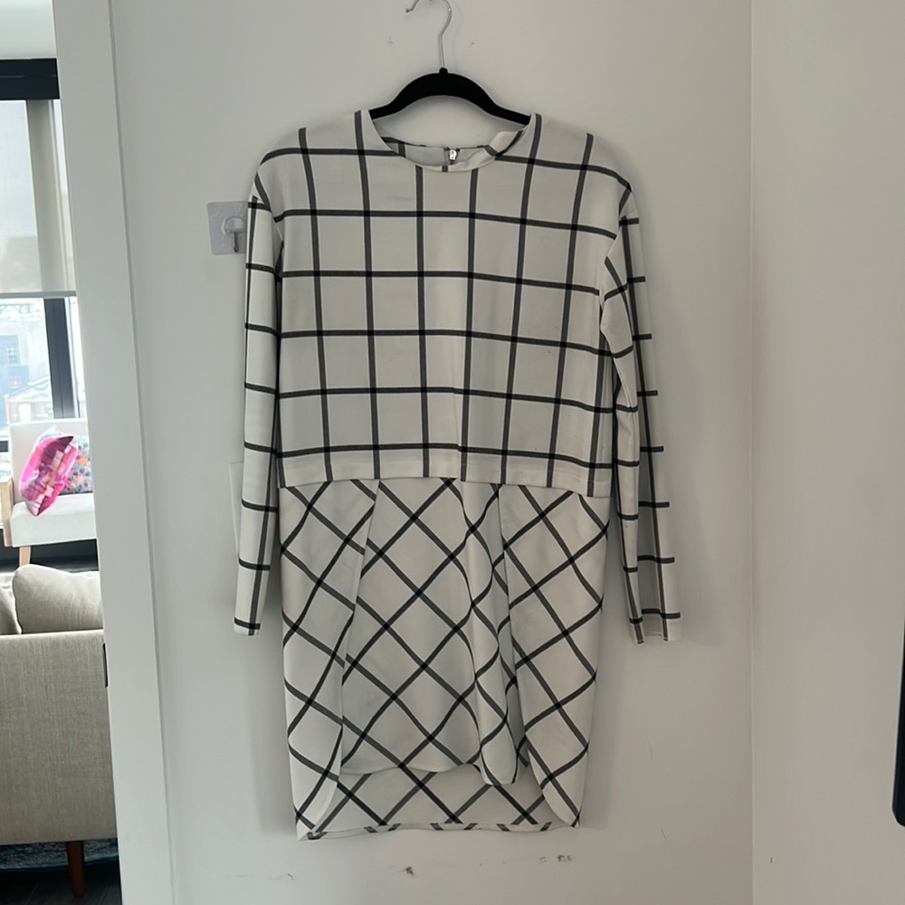 French Connection plaid dress